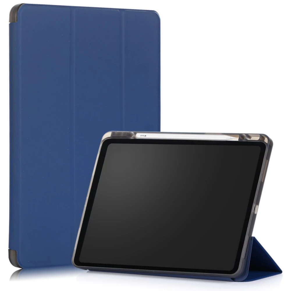 CELLECT iPad Pro 12.9 2020 tablet tok toll tartóval kék