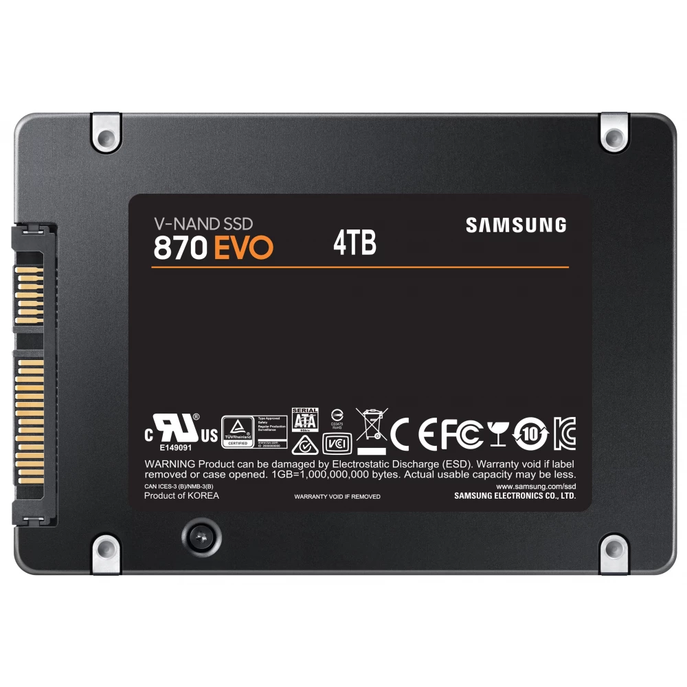 SAMSUNG 4TB 870 EVO SATA 3 2.5