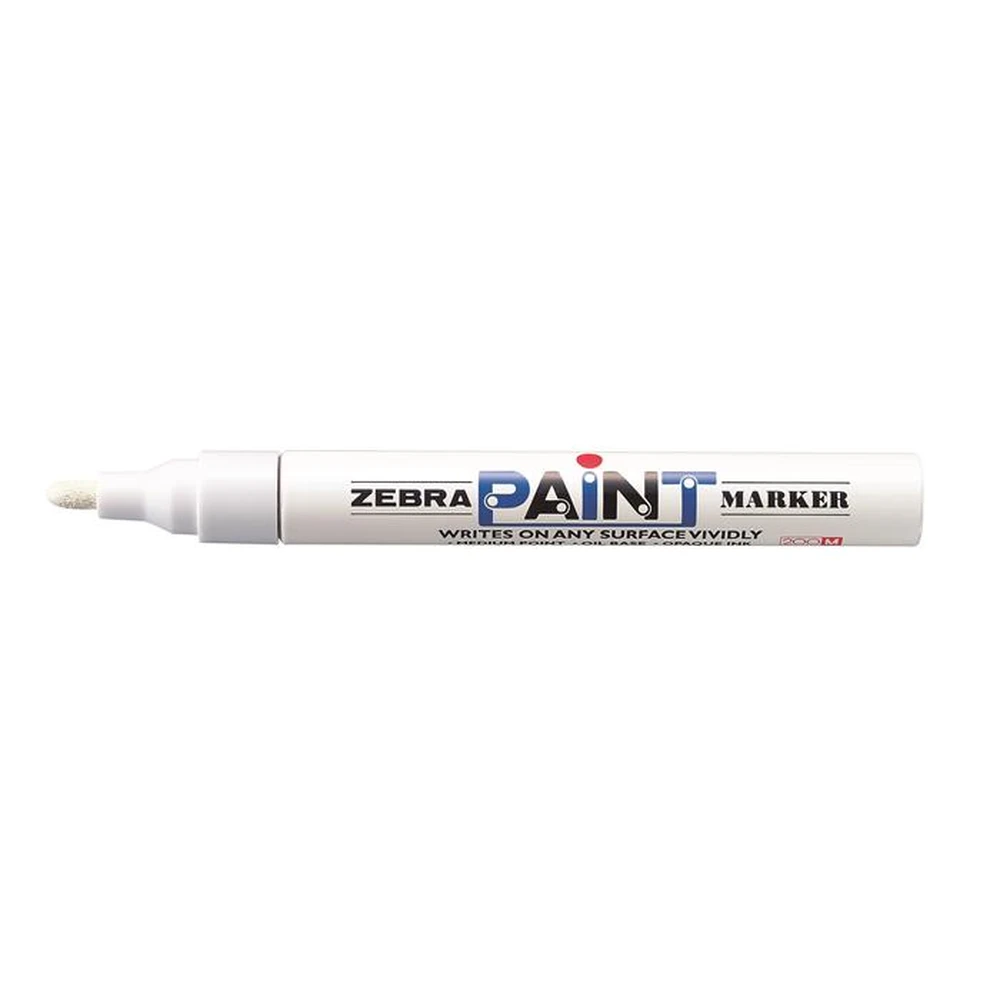 ZEBRA Paint marker Lakkmarker 3 mm white