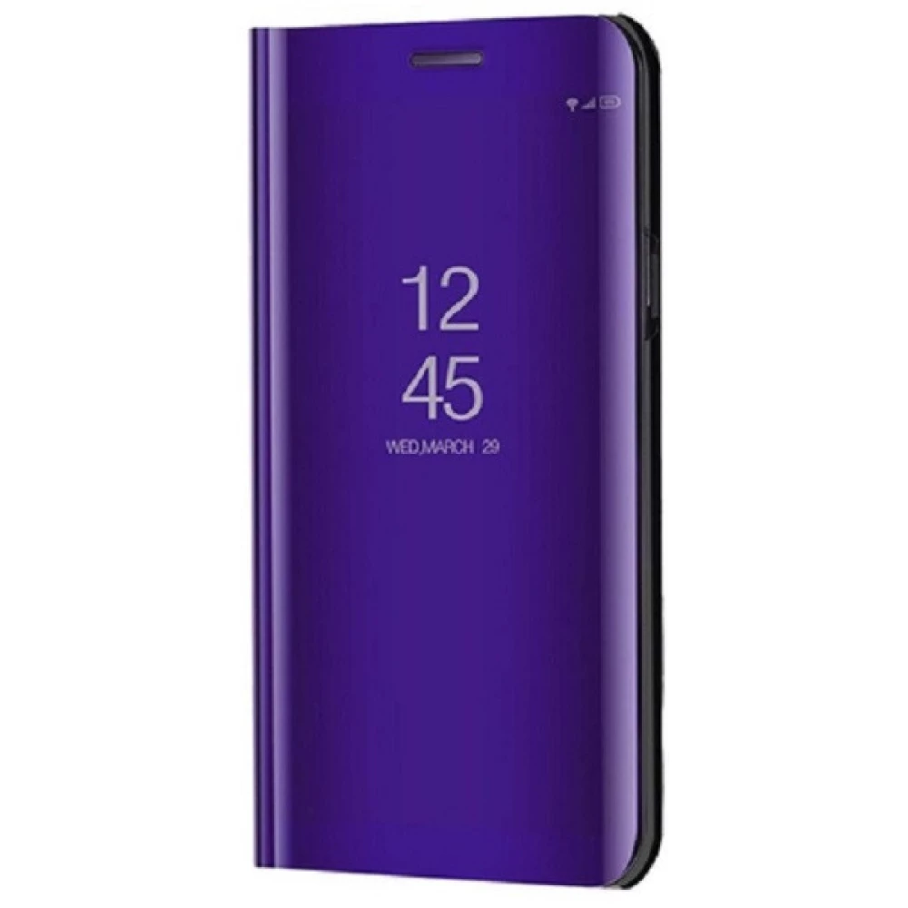 ZONE Smart View Cover pe lateral cu deschidere toc apel cu un indicator Samsung Galaxy M31s lila
