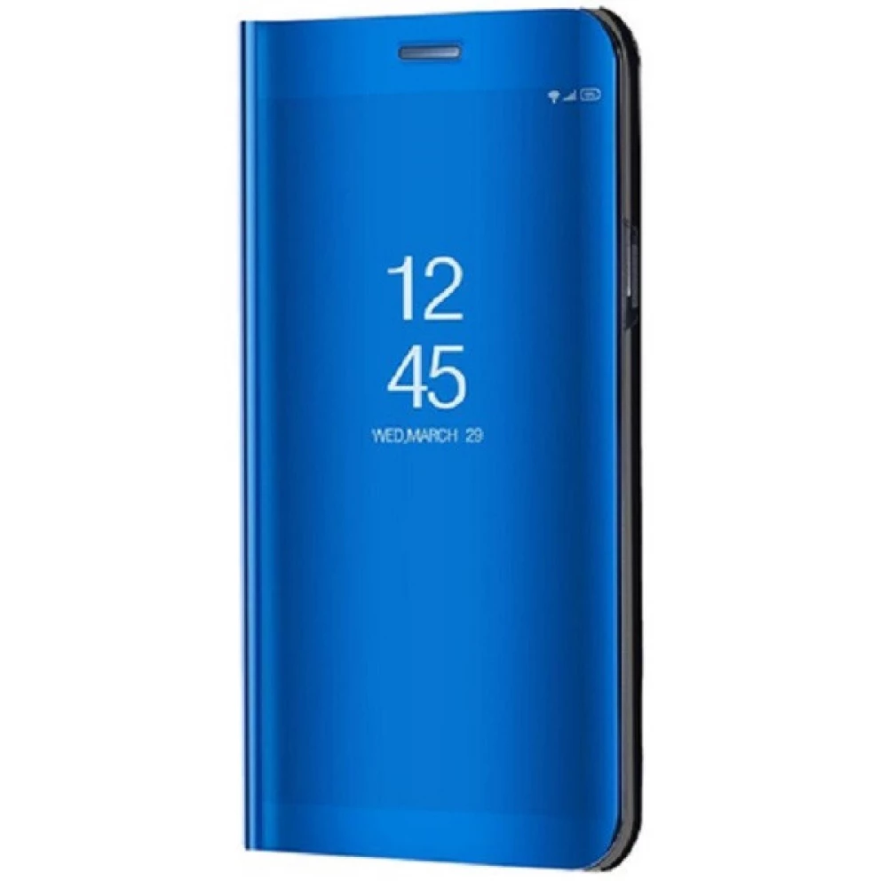 ZONE Smart View Cover Auf die Seite Blühen Hülle Anruf Zeiger Xiaomi Redmi K30 Pro/Poco F2 Pro Blau