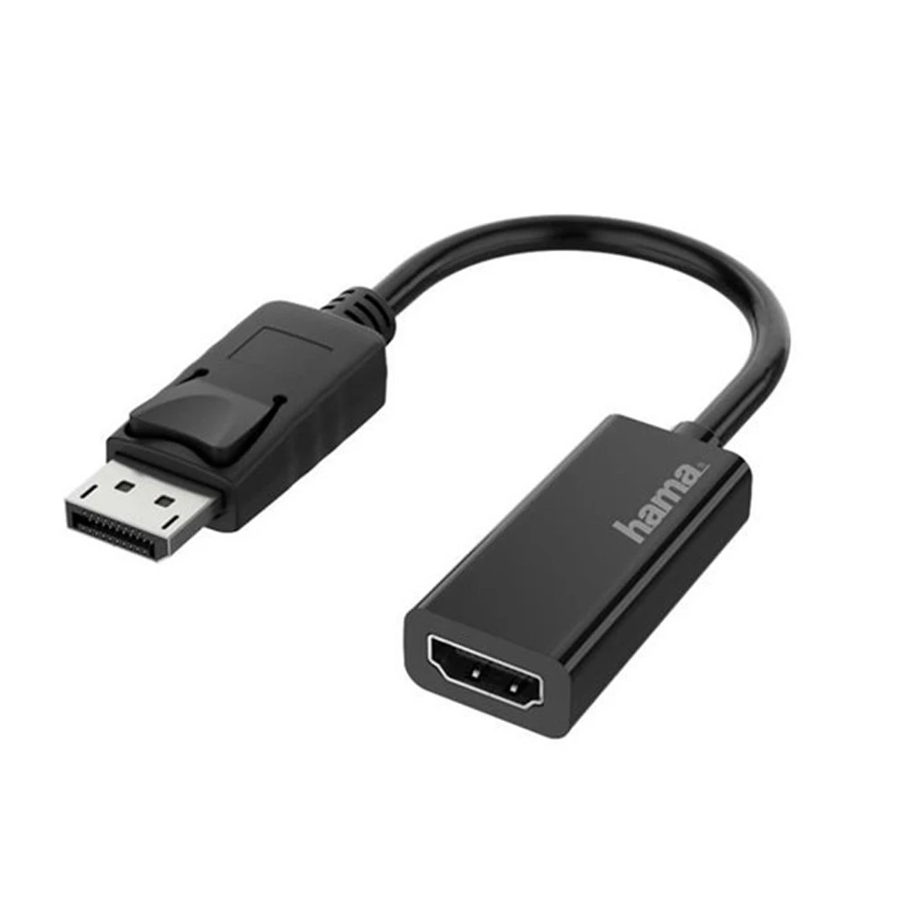 HAMA DisplayPort HDMI Converter Black 10cm 200335