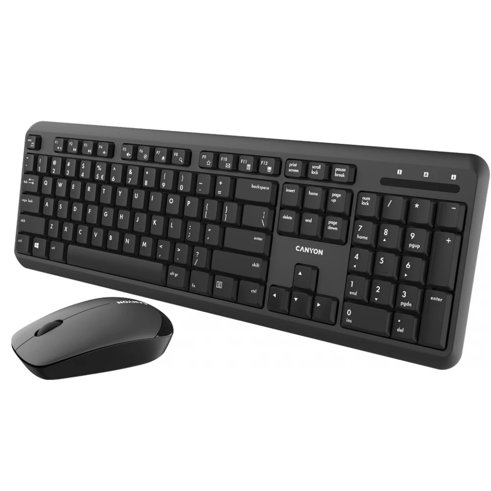 CANYON SET-W20 Wireless Combo Mađarski crno