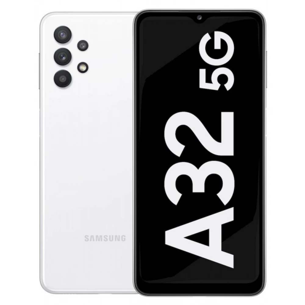 SAMSUNG A326 Galaxy A32 5G 128GB Dual Sim white - iPoncomp.com