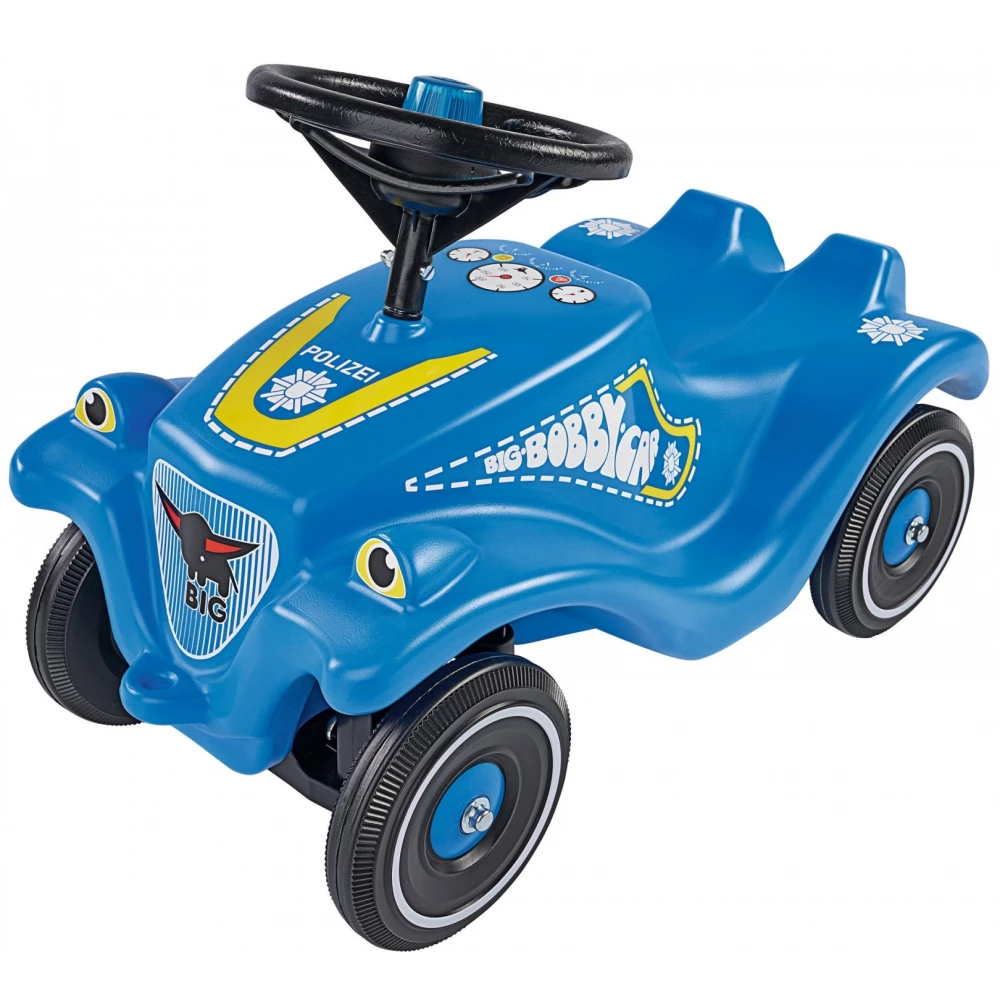 BIG Bobby Car Classic lábbal hajtós rendőrségi kocsi