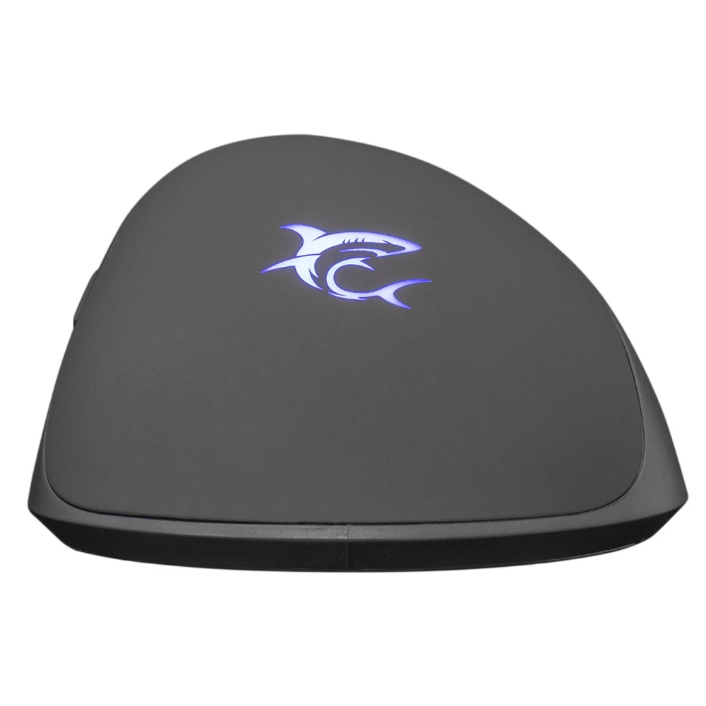 White Shark 539368 Mouse Gaming Azarah GM-5003 - 6400 DPI, 7 Pulsanti, RGB Nero