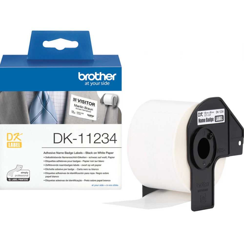 BROTHER DK-11234 Adhezive label label roll 60mm x 86mm (260 lap)