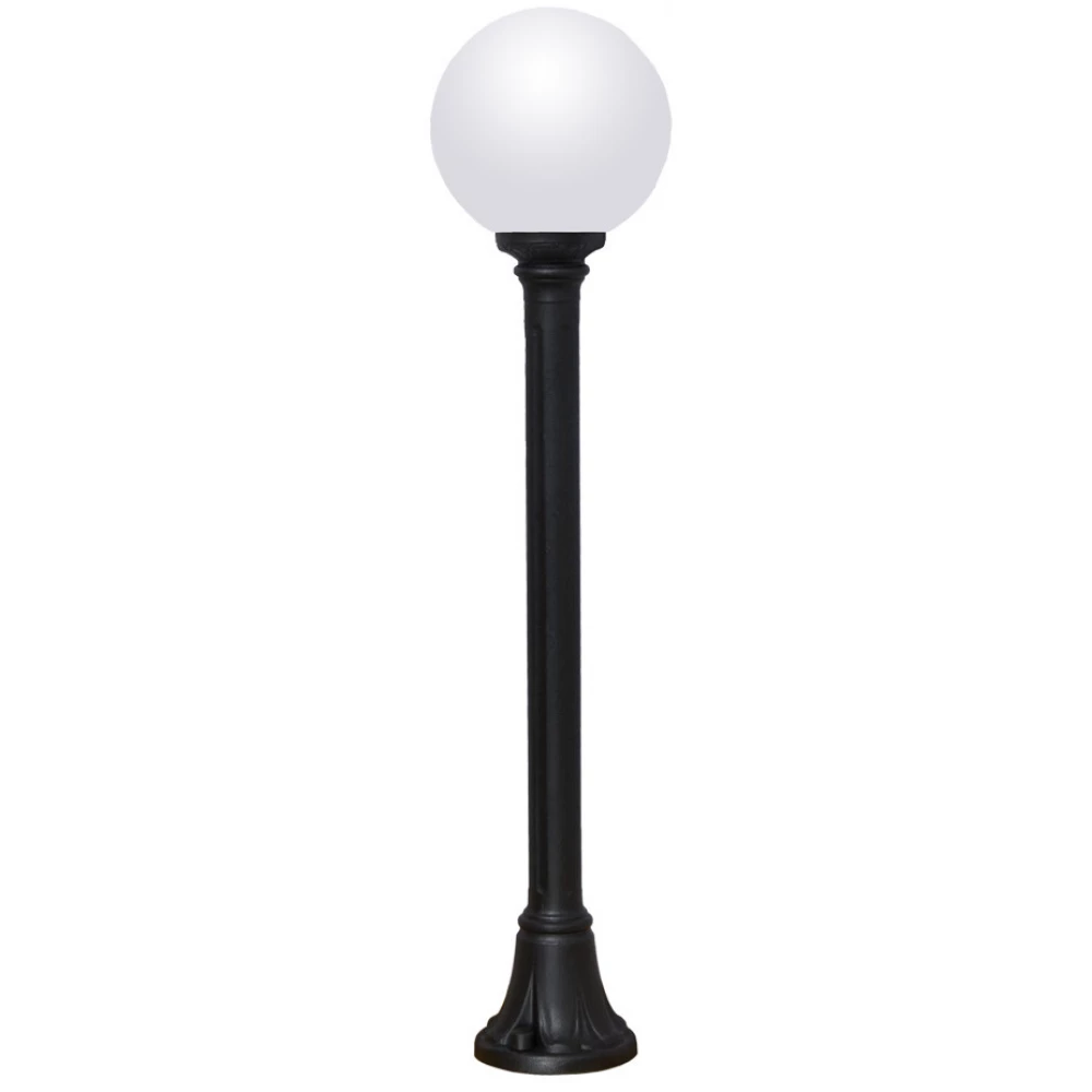 FUMAGALLI MIZAR/250 LED 6W 4K E27 outside standing lamp opál/fekete