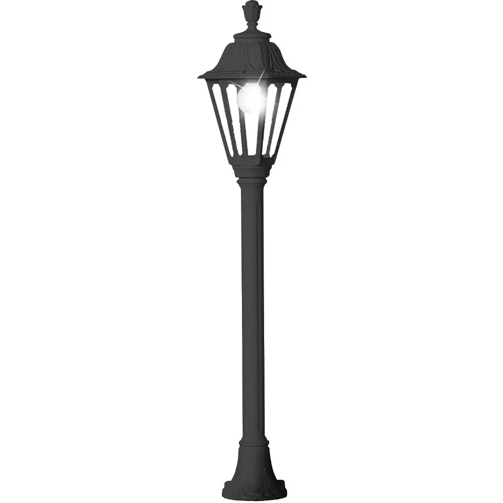 FUMAGALLI MIZAR/RUT LED 8W 27K E27 de aer liber lampă verticală negru