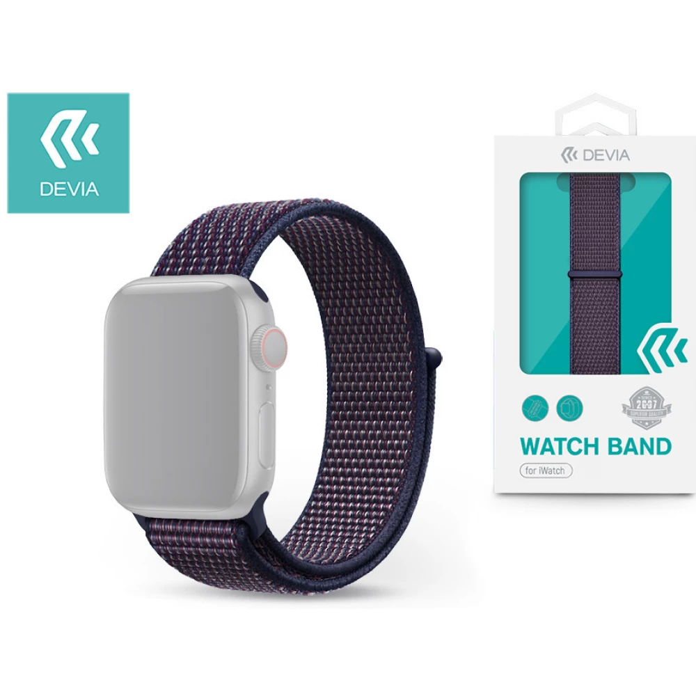 DEVIA Watch 38/40mm Deluxe Series Sport3 Band indigo