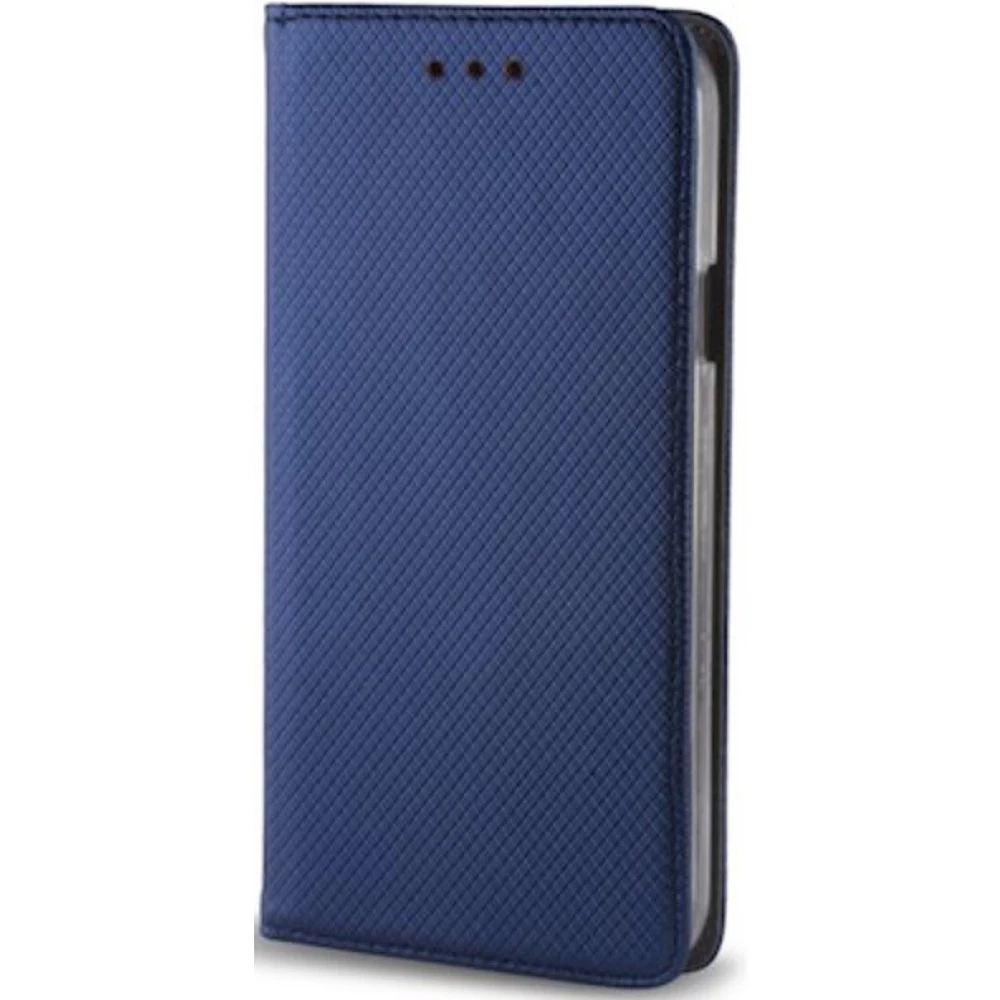 ZONE Smart Magnet auf die Seite Öffnung Hülle Motorola Moto G9 / G9 Play / E7 Plus Navy blau