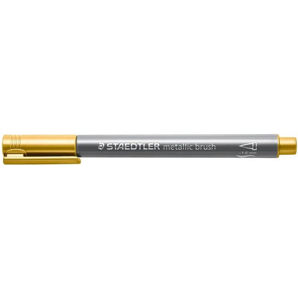 STAEDTLER Design Journey Metallic Brush Dekormarker 1-6 mm arany