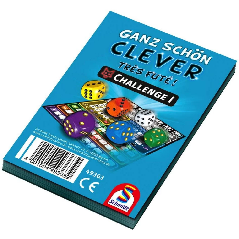 SCHMIDTSPIELE Ganz schön clever Challenge I társasjáték kiegészítő német változat