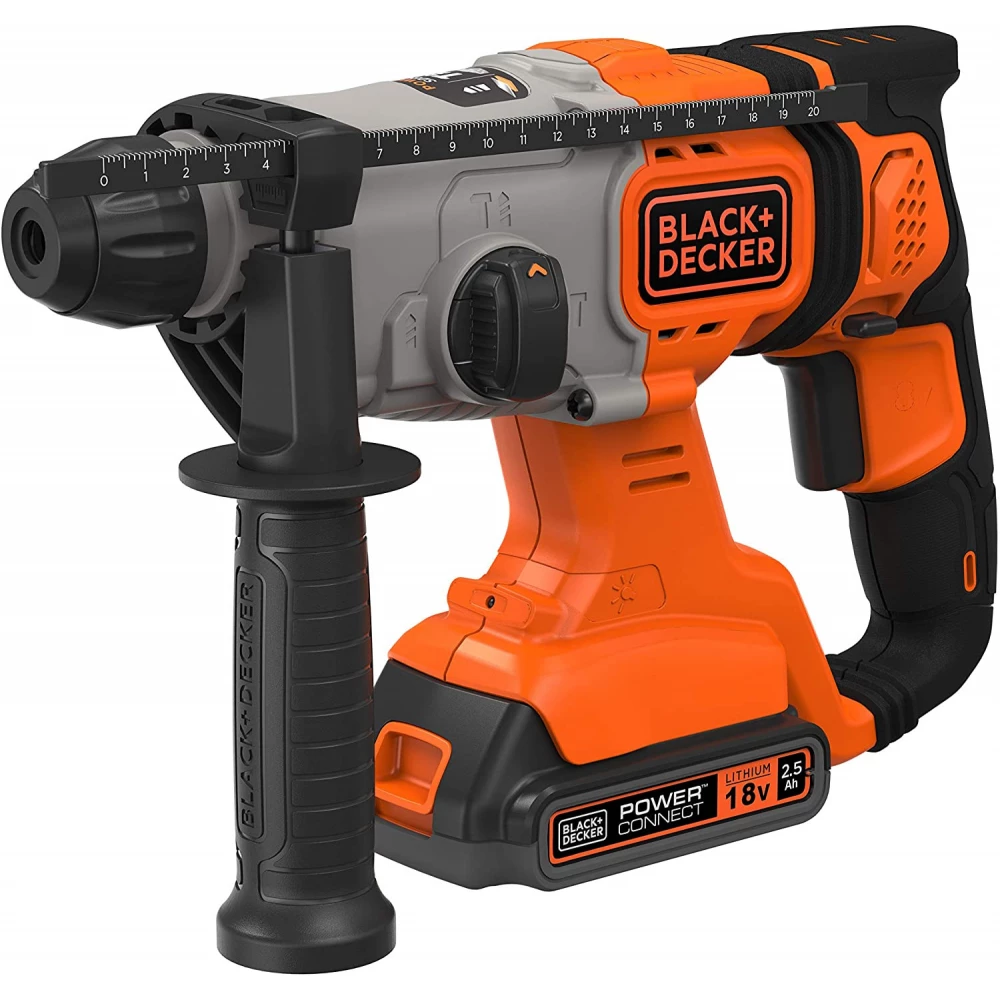 BLACK AND DECKER BCD900E2K Akkus fúrókalapács + 2 x 2.5Ah akku
