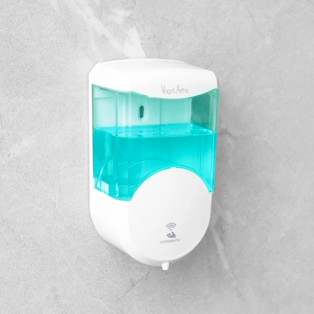 VOG & ARTHS 51120A Szenzoros szappanadagoló 600 ml fali elemes fehér-átlátszó