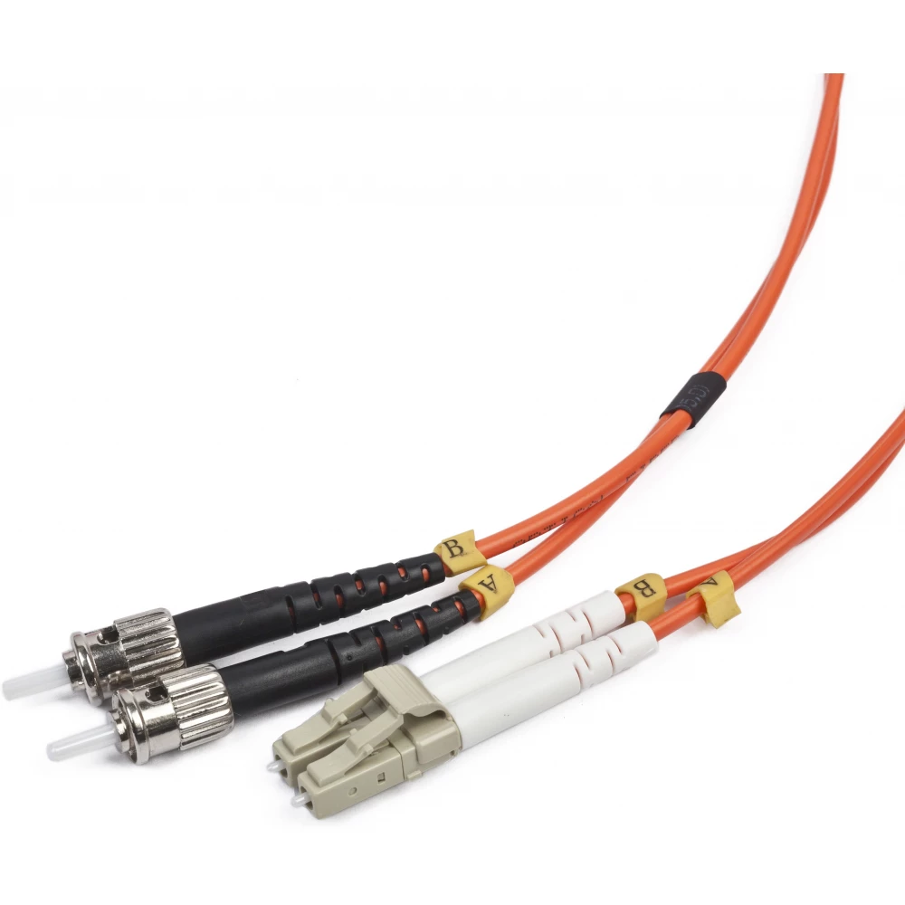 GEMBIRD Fiber Optic LC Fiber Optic ST Converter Orange 1m CFO-LCST-OM2-1M
