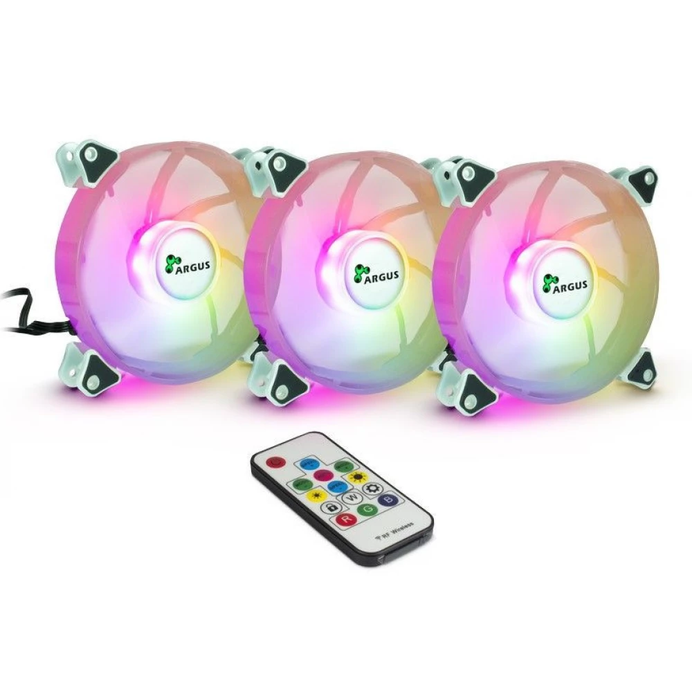 INTER-TECH Argus RGB-FAN SET RS-06 3 klumpig einstellen
