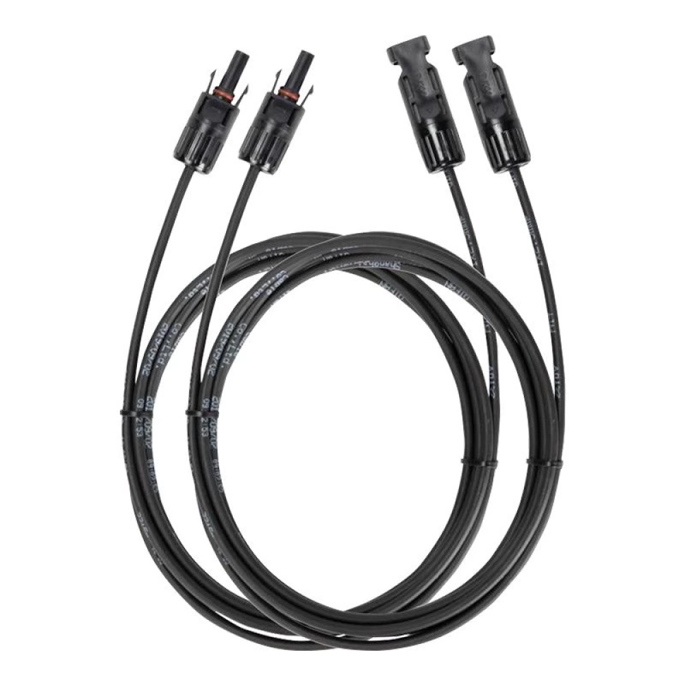 ECOFLOW MC4 napelem-hosszabító cable 3m black