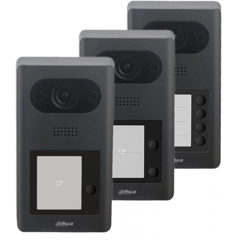 DAHUA VTO3211D-P4-S2 4 lakásos/2MP/kültéri egység/IP video kaputelefon