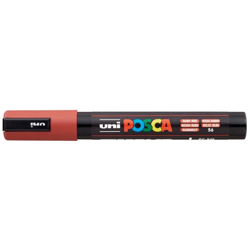 UNI POSCA Dekormarker 1.8-2.5 mm rubin vörös
