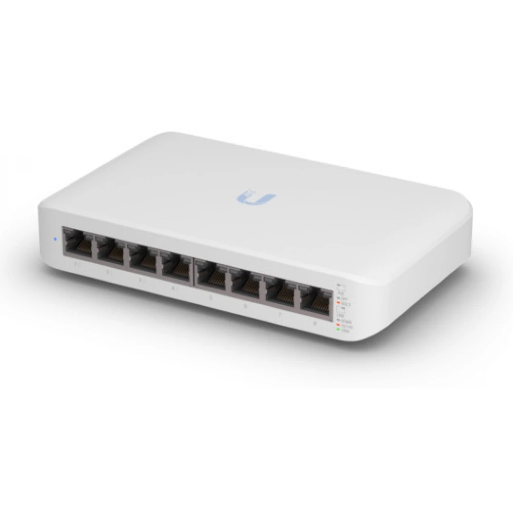 UBIQUITI Switch Lite 8 8x gigabites RJ45 port 4x 802.3af PoE 60W USW-LITE-8-POE
