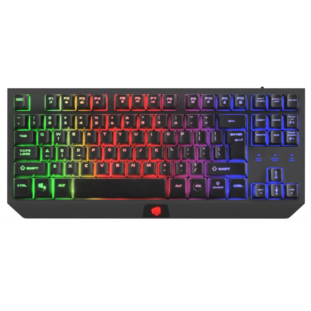 NATEC Fury Hurricane TKL RGB Hungarian black