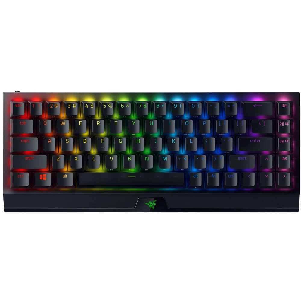 RAZER BlackWidow V3 Mini HyperSpeed Wireless Yellow UK Angol fekete