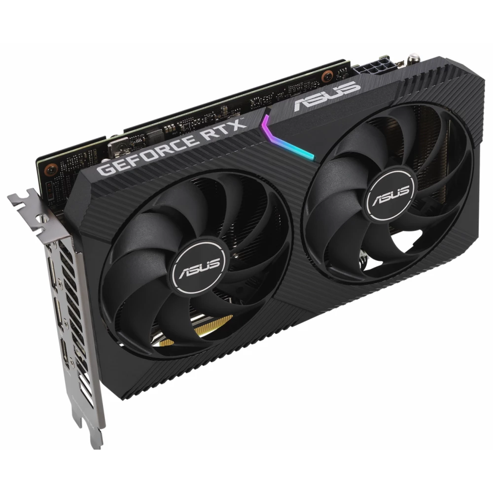 ASUS DUAL-RTX3060-O12G-V2 GeForce RTX 3060 12GB GDDR6 OC v2 PCIE