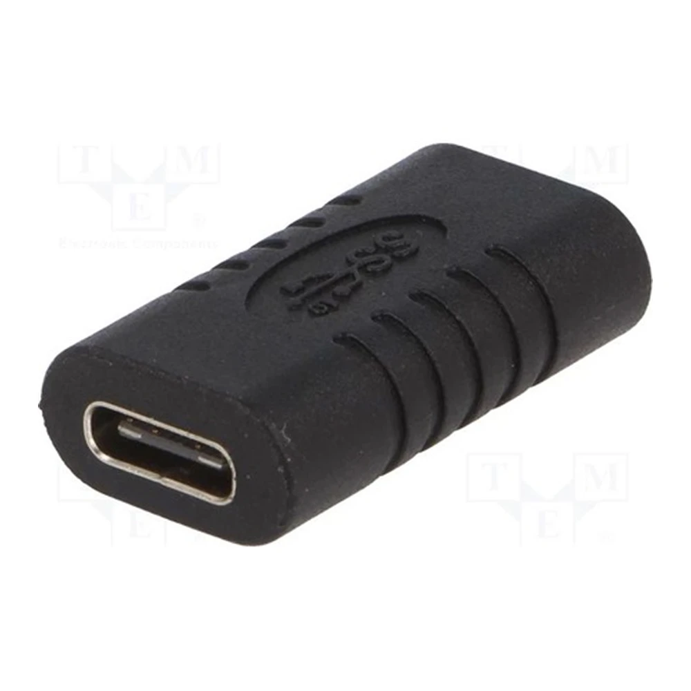 GOOBAY USB 3.0 Type C Kupplung Schwarz 3cm 45401