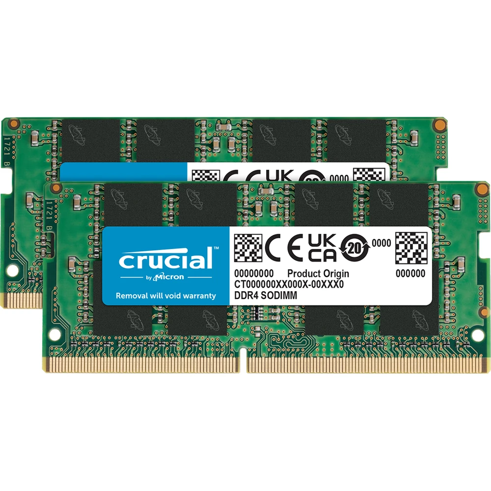 CRUCIAL 16GB Notebook DDR4 3200MHz CL22 KIT CT2K8G4SFRA32A