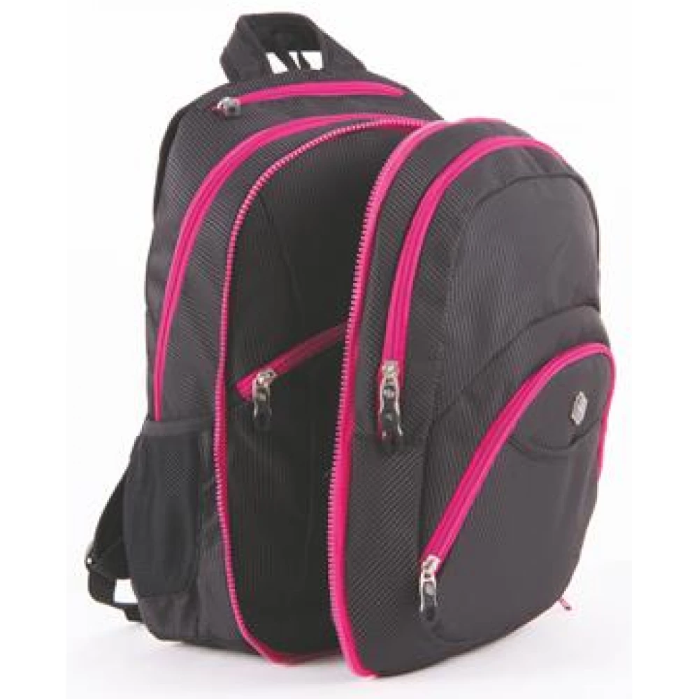 PULSE Teens pink-fekete backpack notebook with holder and audio