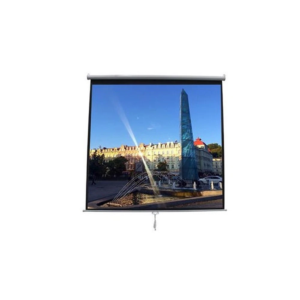 MEDIUM Rollo projector screen 180x180 cm 1:1