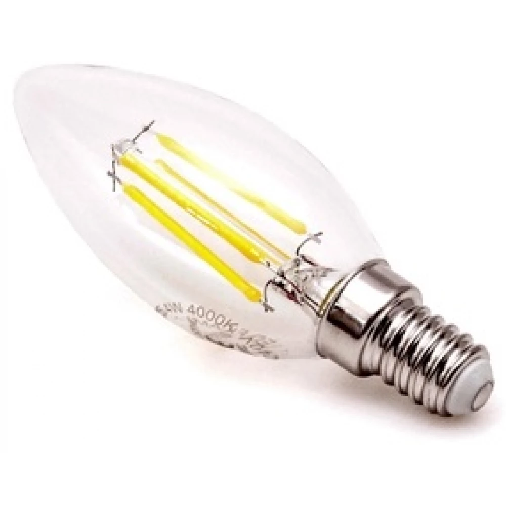 IRIS Filament Candle Bulb FLC35 4W/4000K/360lm gyertya E14