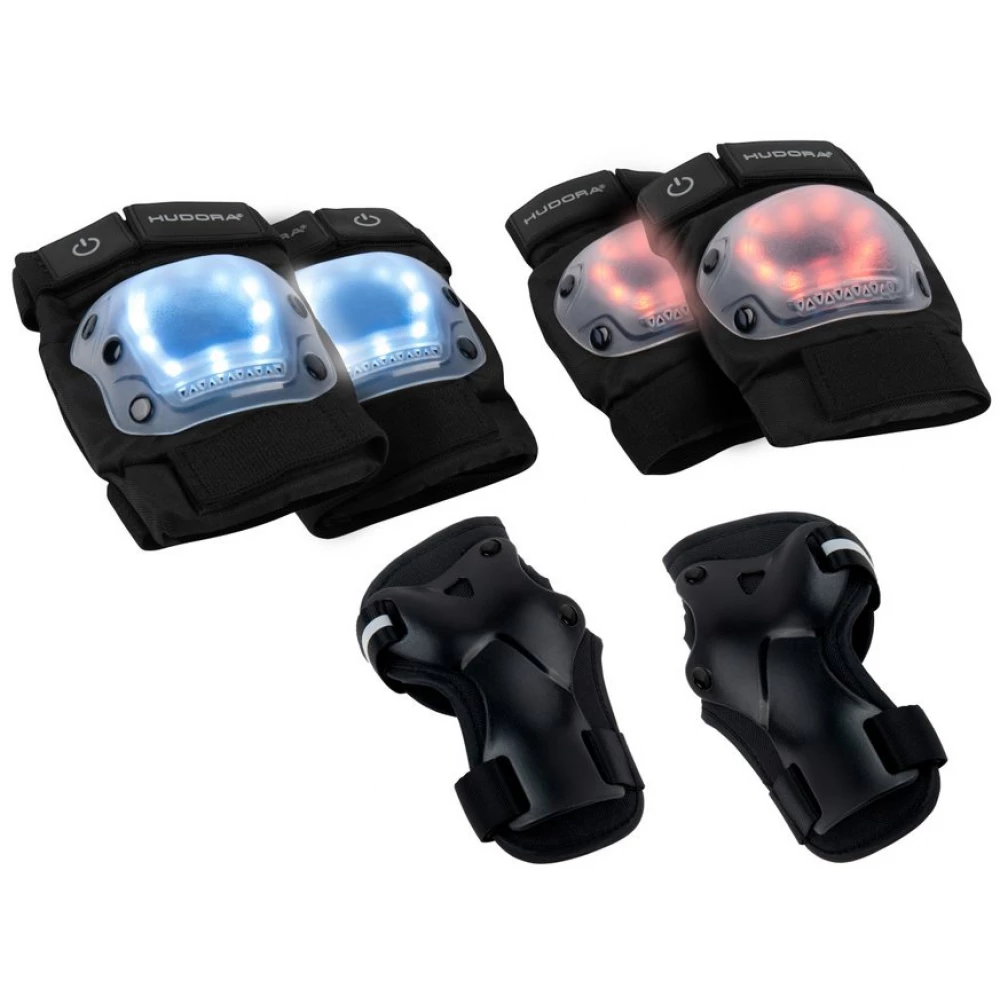 HUDORA 83012/00 LED Echipament de protectie set - L mărime