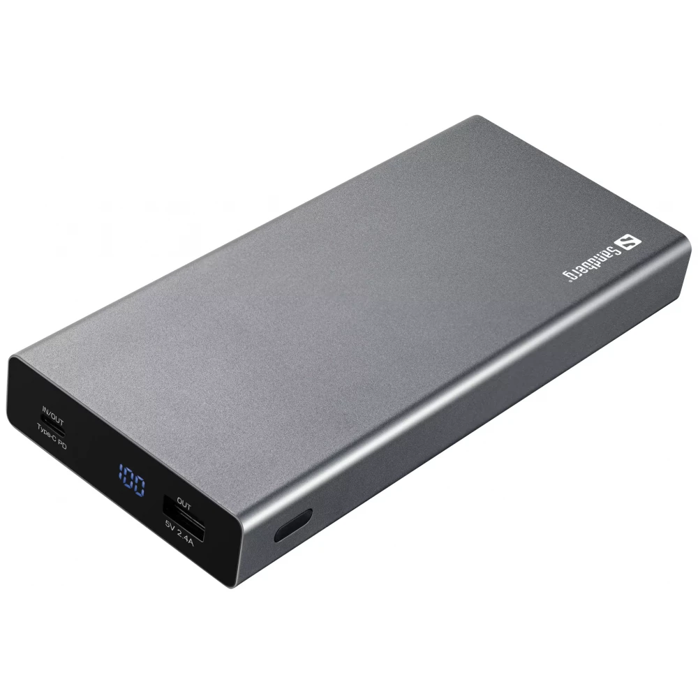 SANDBERG Powerbank USB-C PD 100W 20000mAh