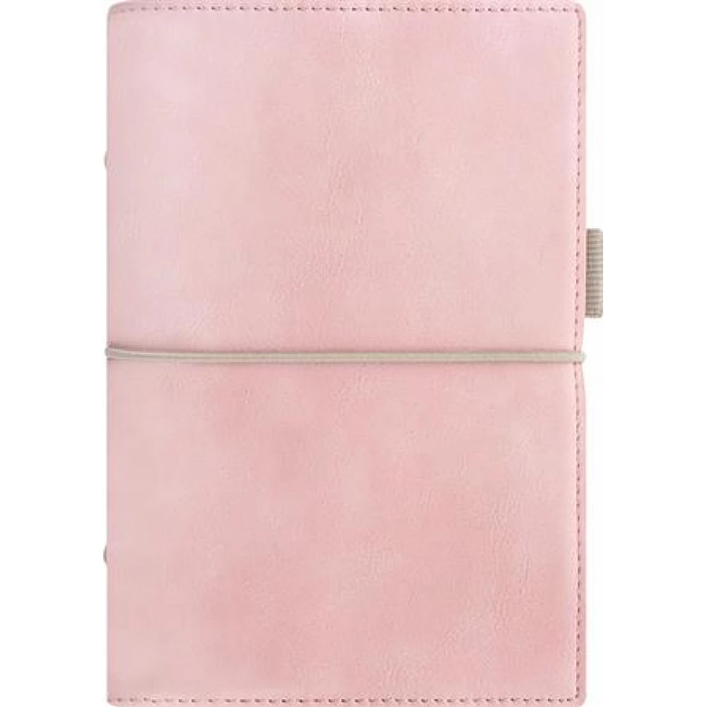 FILOFAX Domino Soft Kalendárium ringed betétlapokkal personal size pastel pink
