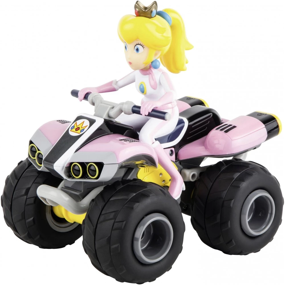 CARRERA-TOYS Mario Kart Super Mario Peach hercegnő távirányítós quad jármű