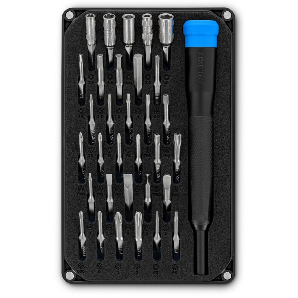 IFIXIT Moray precision 32 pcs drill bit stock