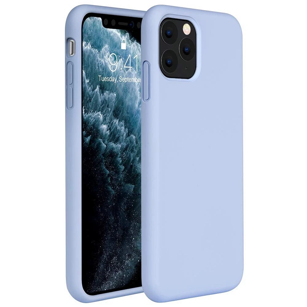 WOOZE Liquid Silica Gel silikon case Apple iPhone 11 Pro lila