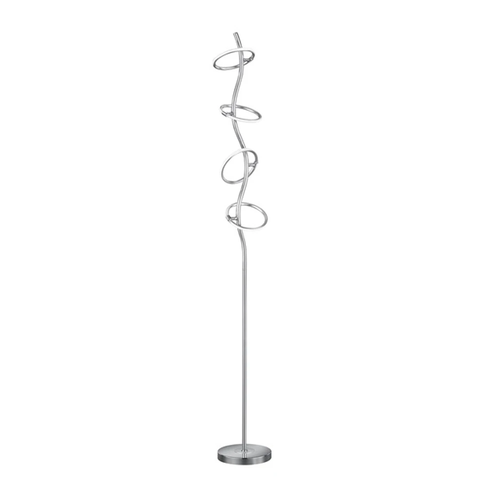 TRIO LIGHTING 470910406 Olympus 4W 450lm 3000K chrome standing lamp body
