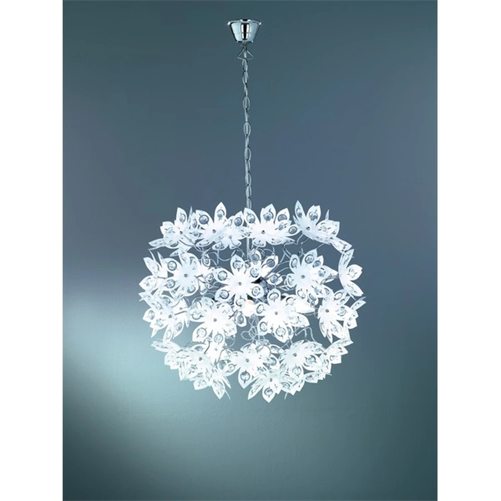 TRIO LIGHTING R11905001 Blowball 40W E14 függesztett lámpatest króm