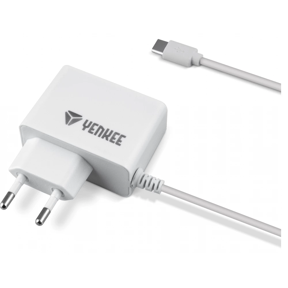 YENKEE YAC 2027WH USB-C mrežni punjač 2A 10W bijela