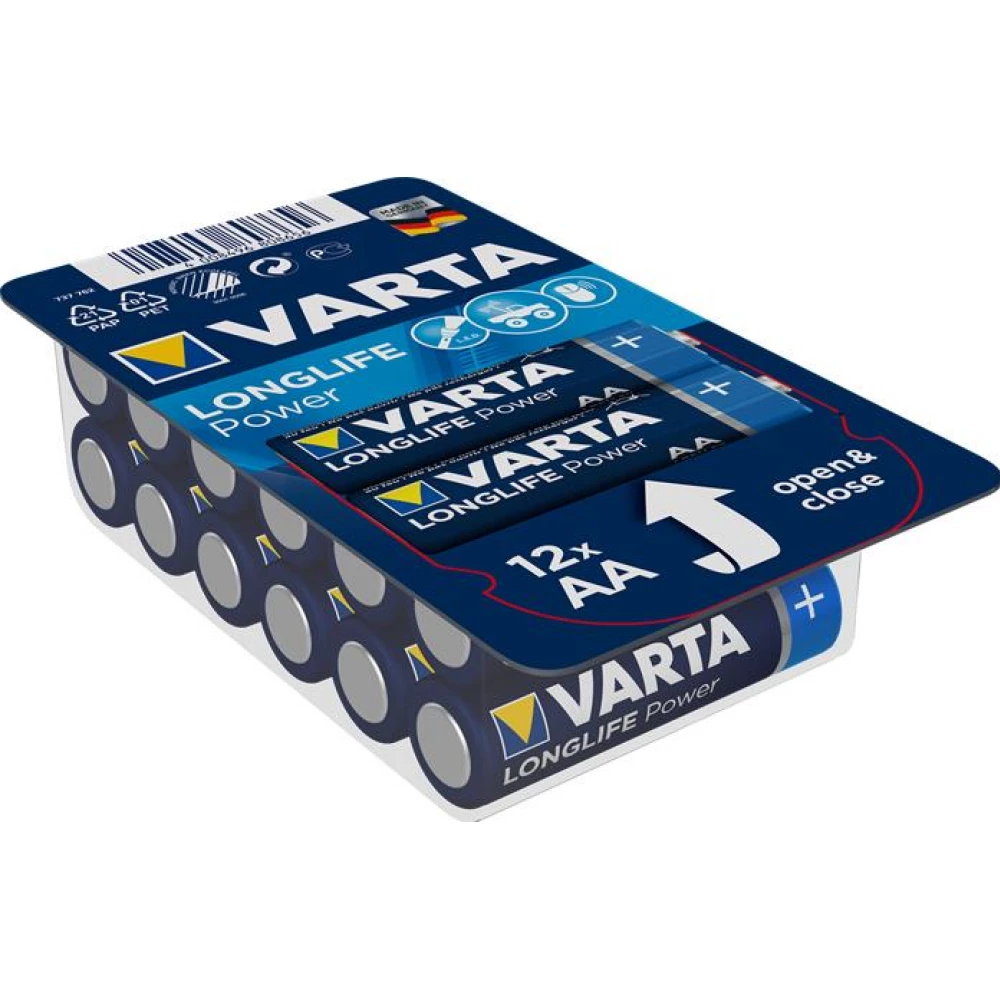 VARTA Longlife Power ceruza elem (AA) 12db