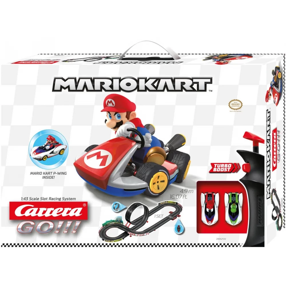 CARRERA-TOYS GO!!! Mario Kart P-Wing court stock