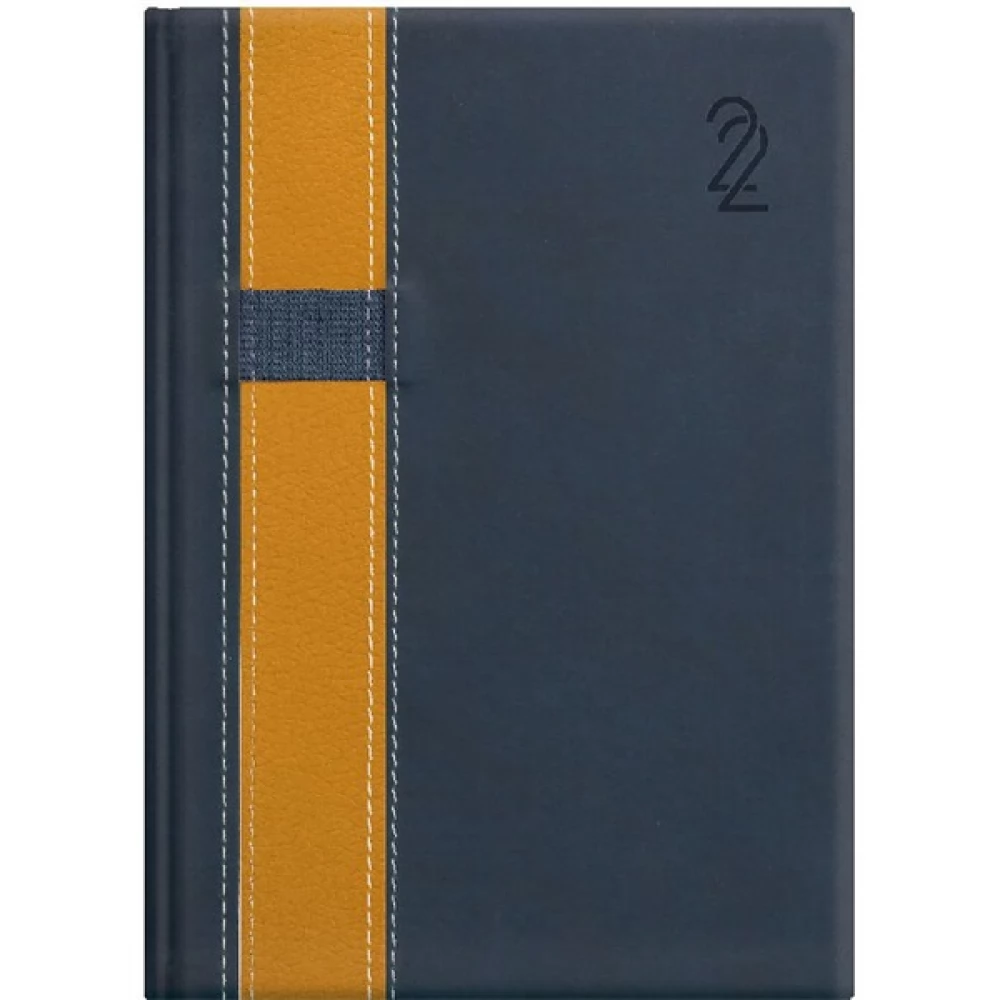 KALENDART Vario 2022-es V011 B5 weekly beosztású blue and yellow határidőnapló