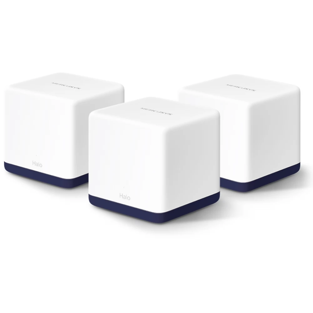 MERCUSYS Halo H50G AC1900 Whole Home Mesh Wi-Fi System 3 pcs