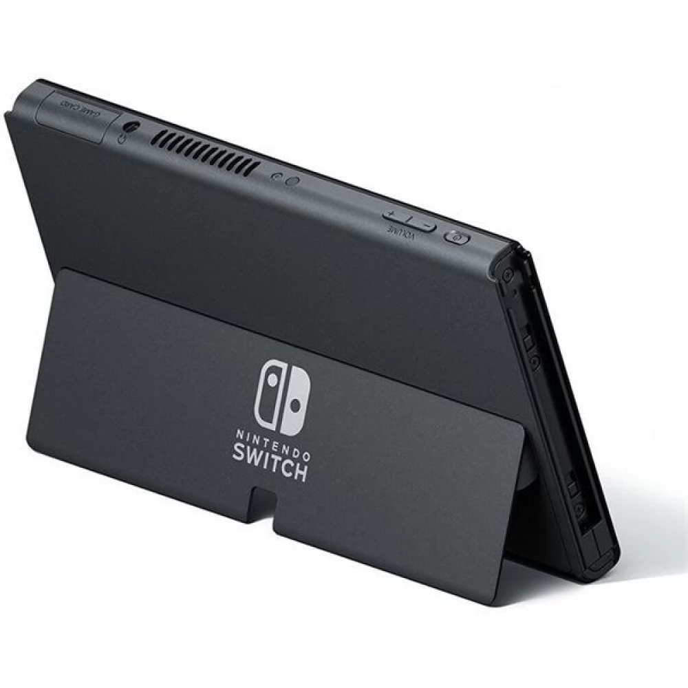 NINTENDO Switch (OLED modell) alb-negru - iPon.ro
