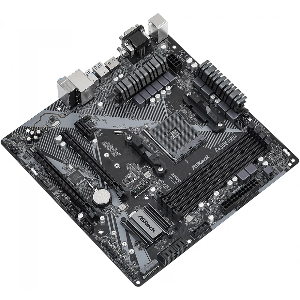 ASROCK B450M Pro4 R2.0 - iPoncomp.com