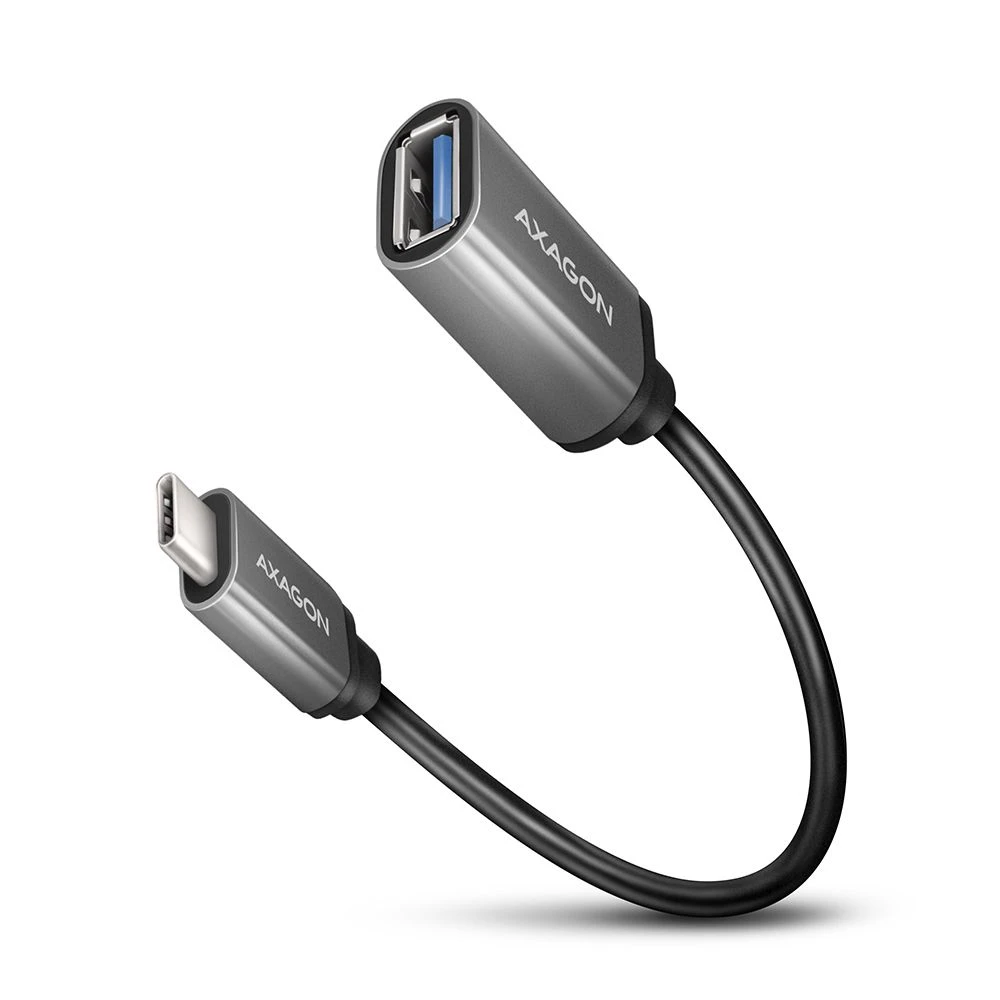 AXAGON USB 3.0 USB 3.0 Type C Transformator Schwarz 20cm RUCM-AFAC