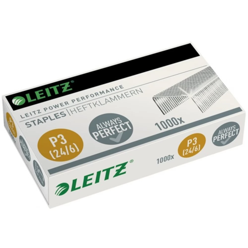 LEITZ 24/6 1000db/doboz fűzőkapocs